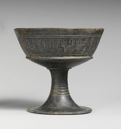 Terracotta chalice