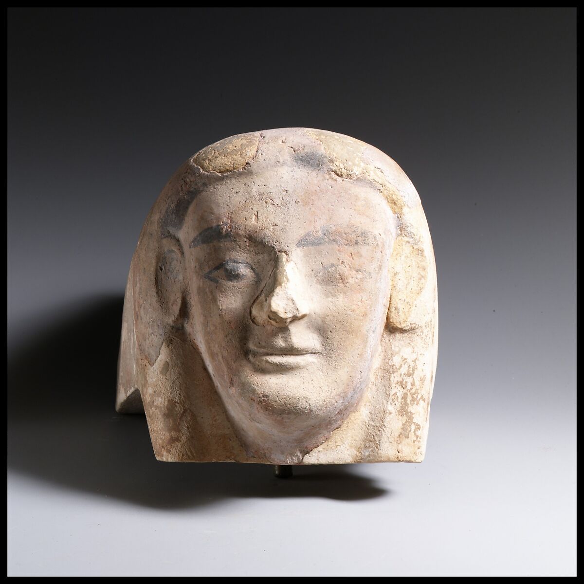 Antefix, Terracotta, Etruscan 