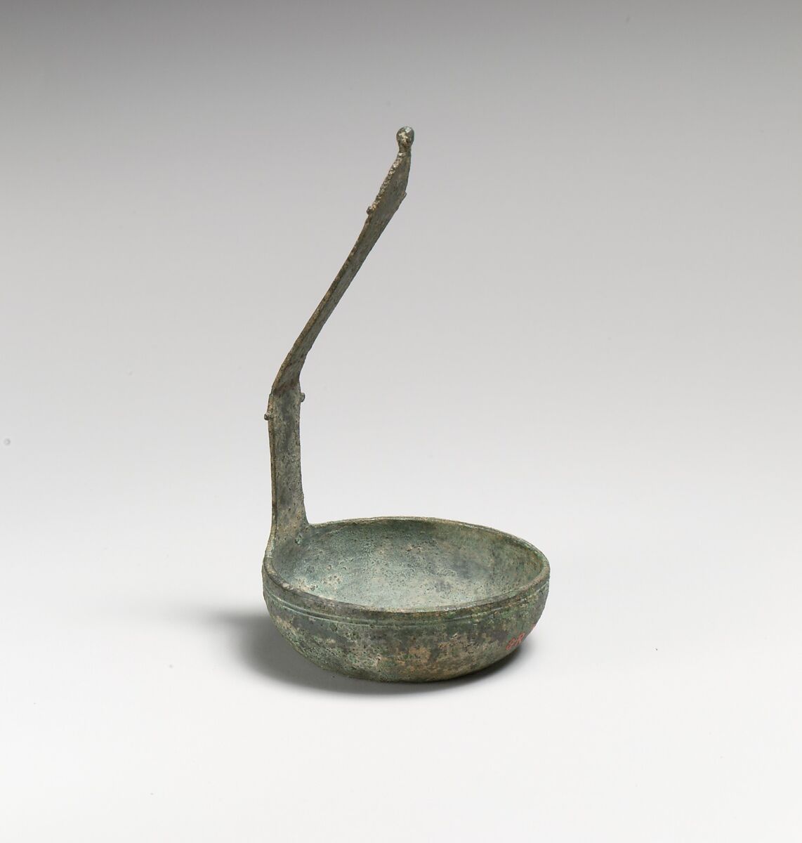 Bronze ladle, Bronze, Roman 
