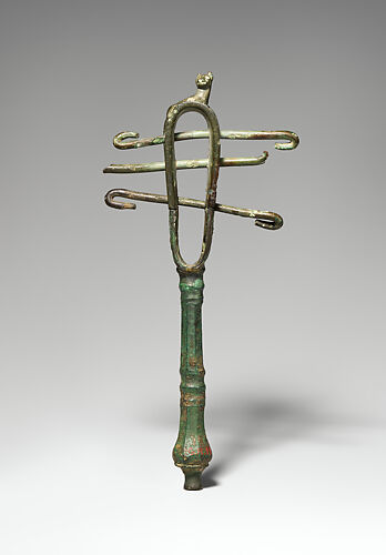 Bronze sistrum (rattle)