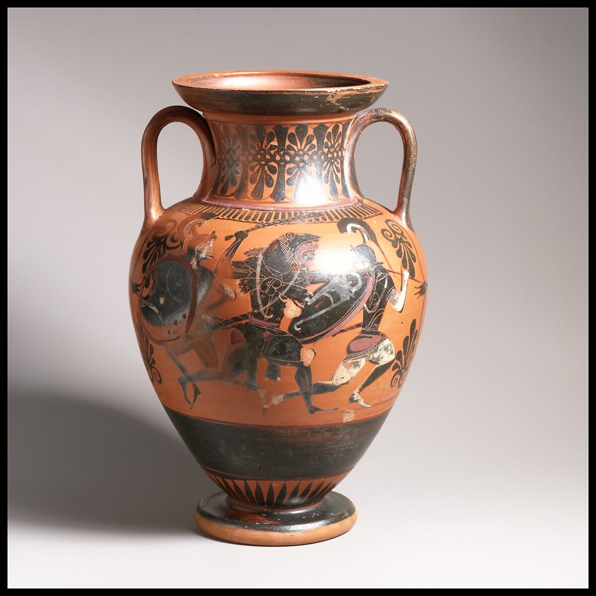 Neck-amphora, Related to the Painter of Toronto 313, Terracotta, Greek, Attic 