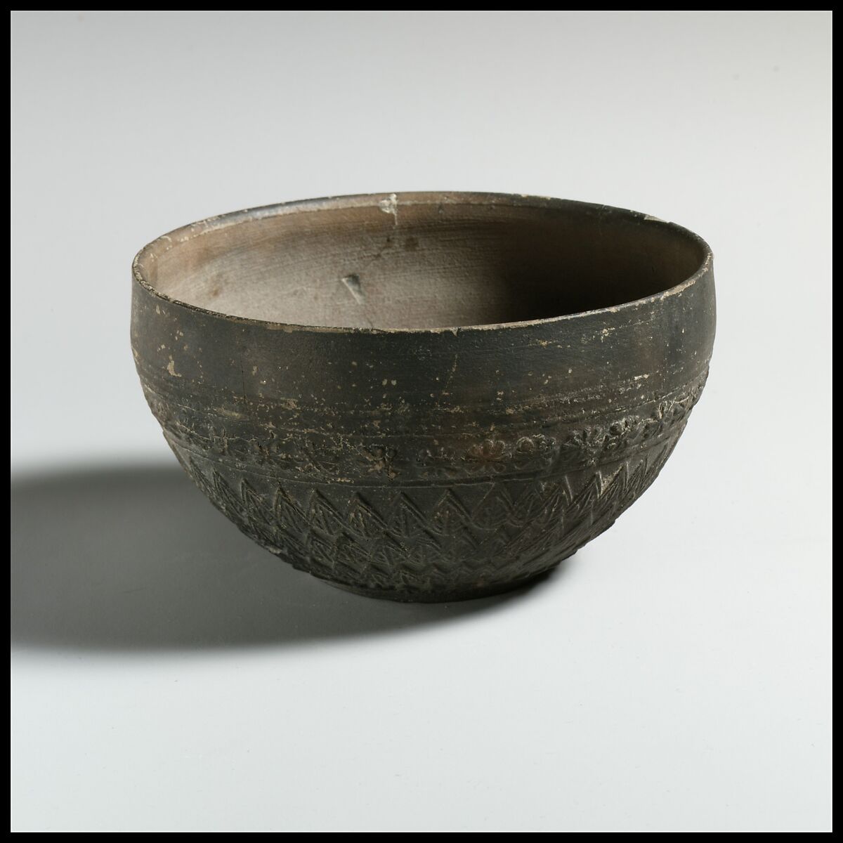 Terracotta Megarian bowl, Terracotta, Greek, Asia Minor 