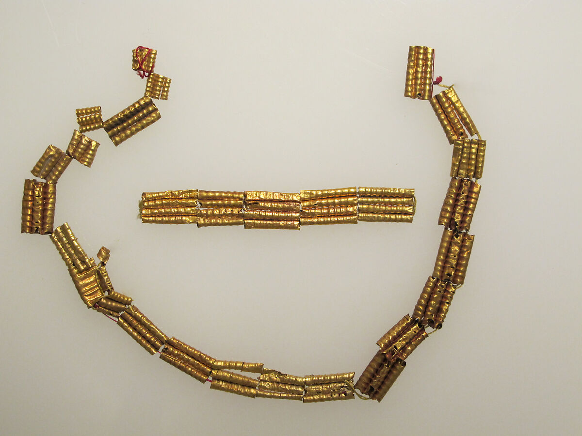 Necklace, fragmentary, Gold, Roman 