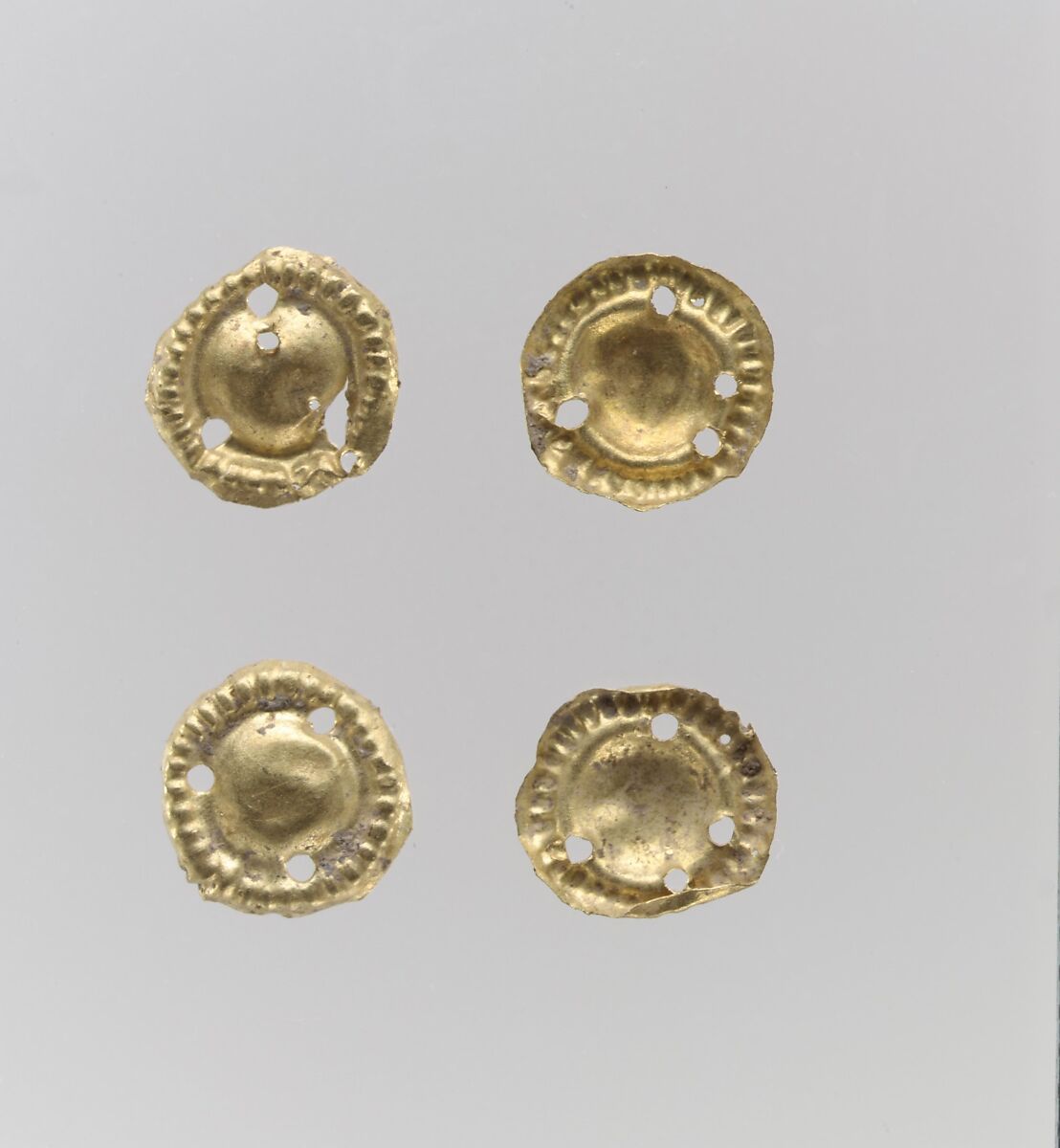 Sheet appliques, circular, 120, Gold, East Germanic or nomadic (?)