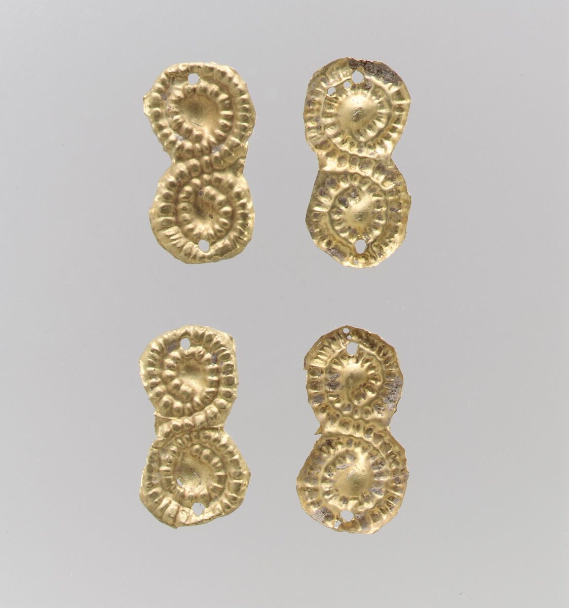 Gold sheet appliques, Gold, East Germanic or nomadic (?)