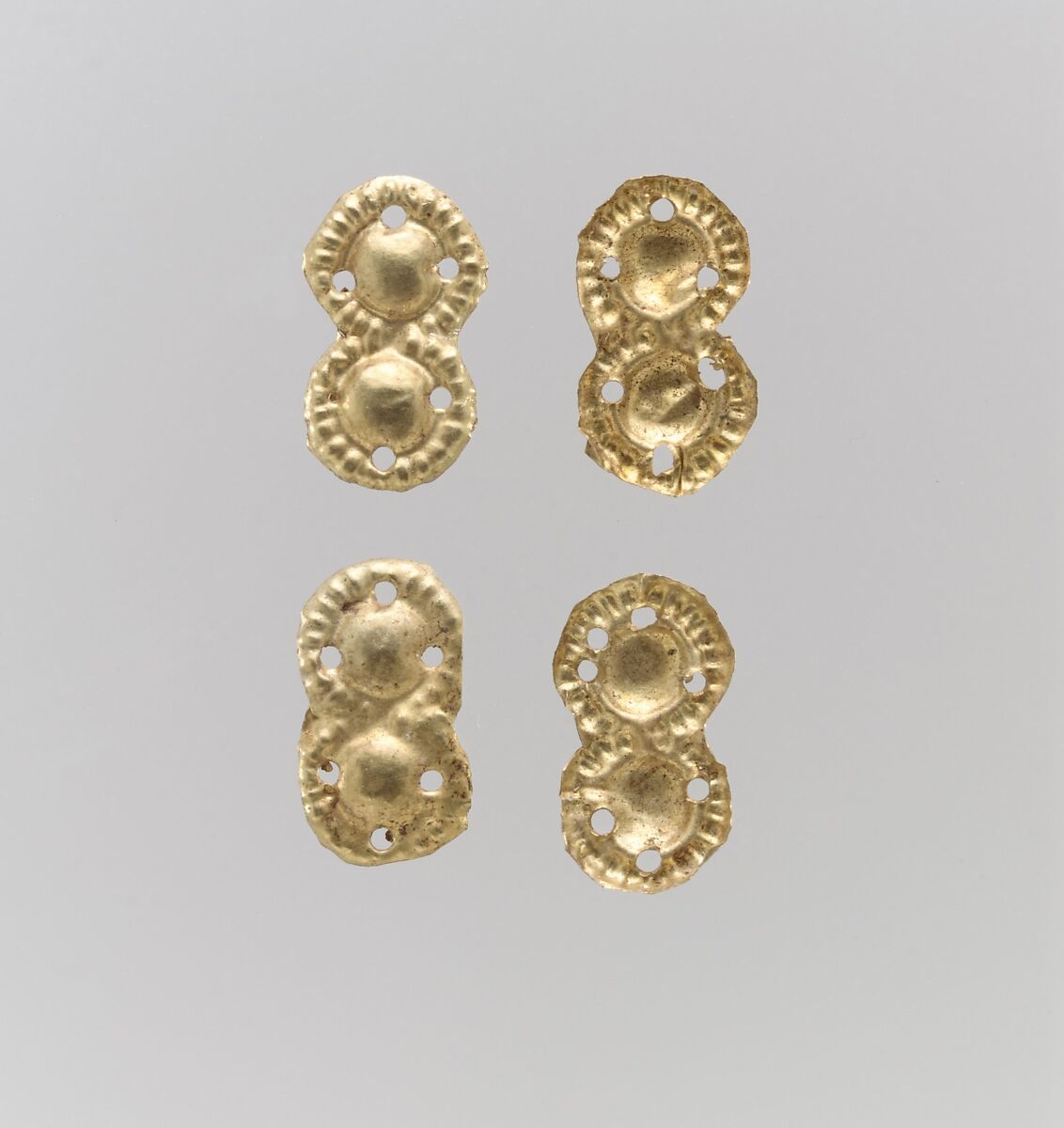 Gold sheet appliques, Gold, East Germanic or nomadic (?)