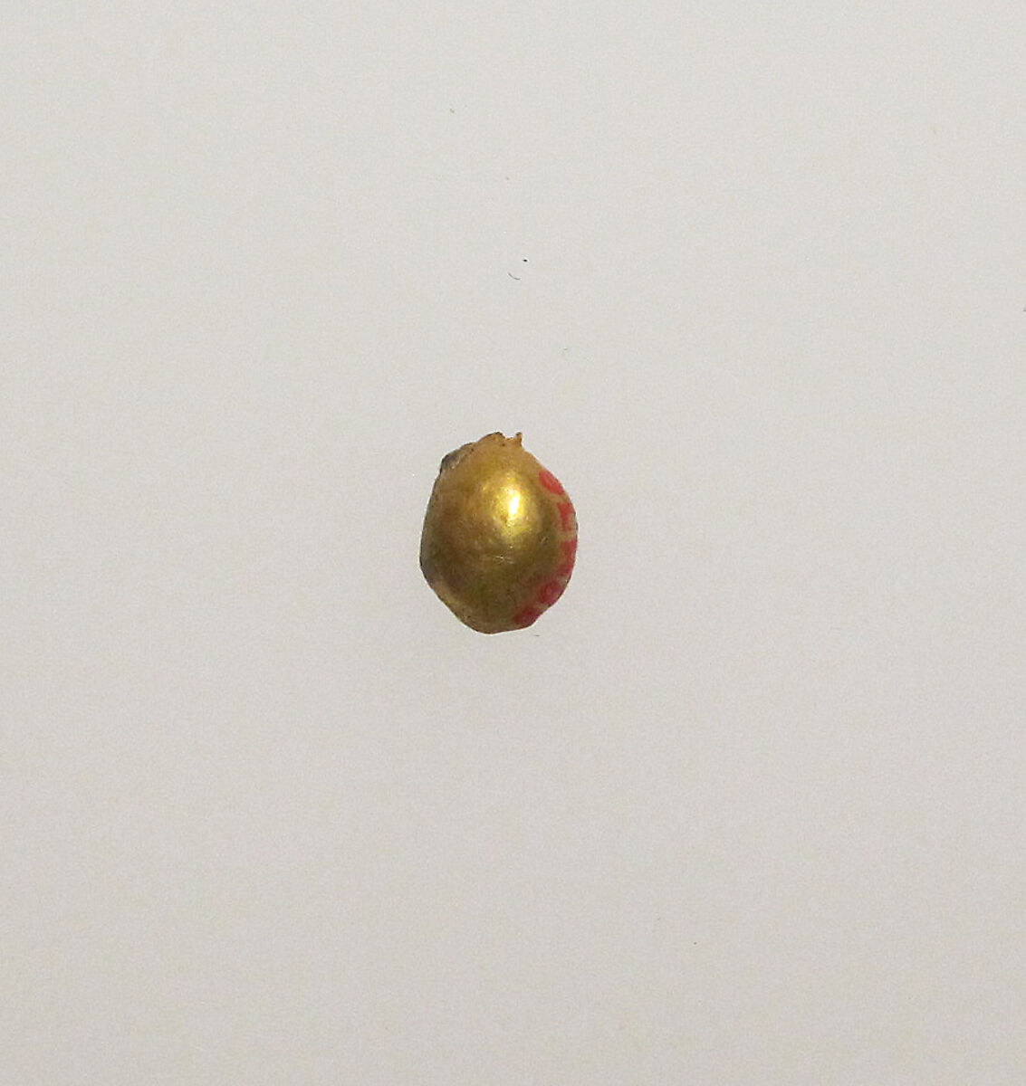 Bead ornament, oval-shaped, Gold, Roman 