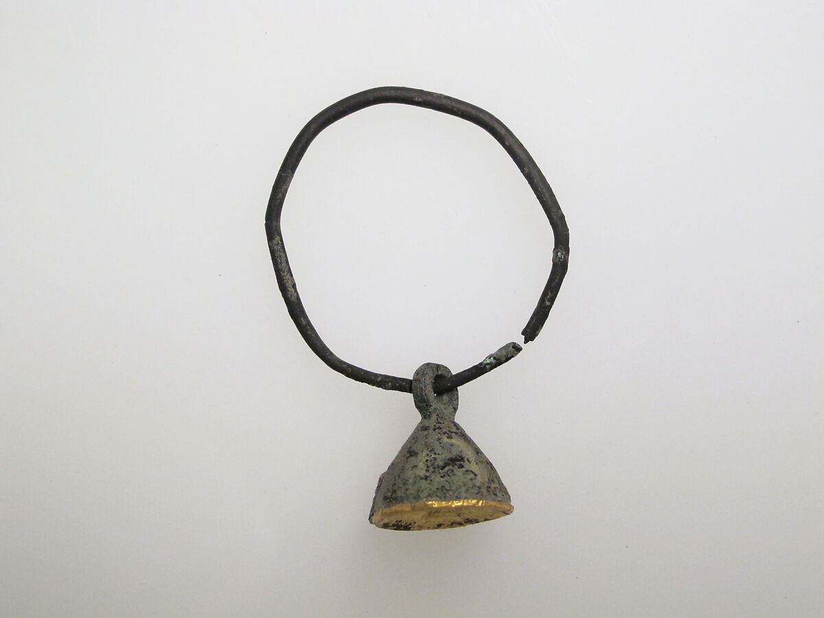 Bracelet with pendant, Silver, gold, Roman 