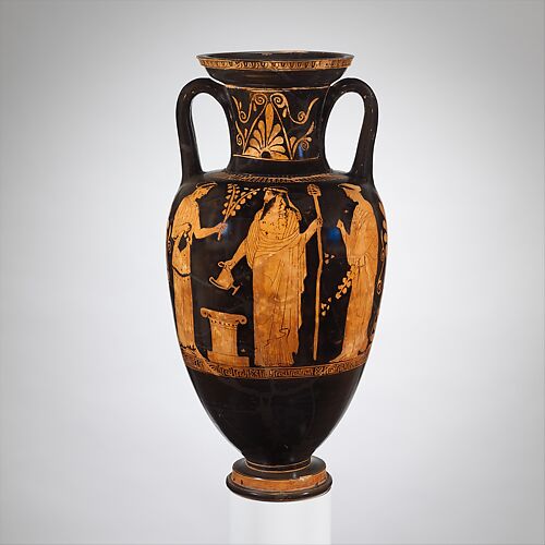 Terracotta neck-amphora (jar)