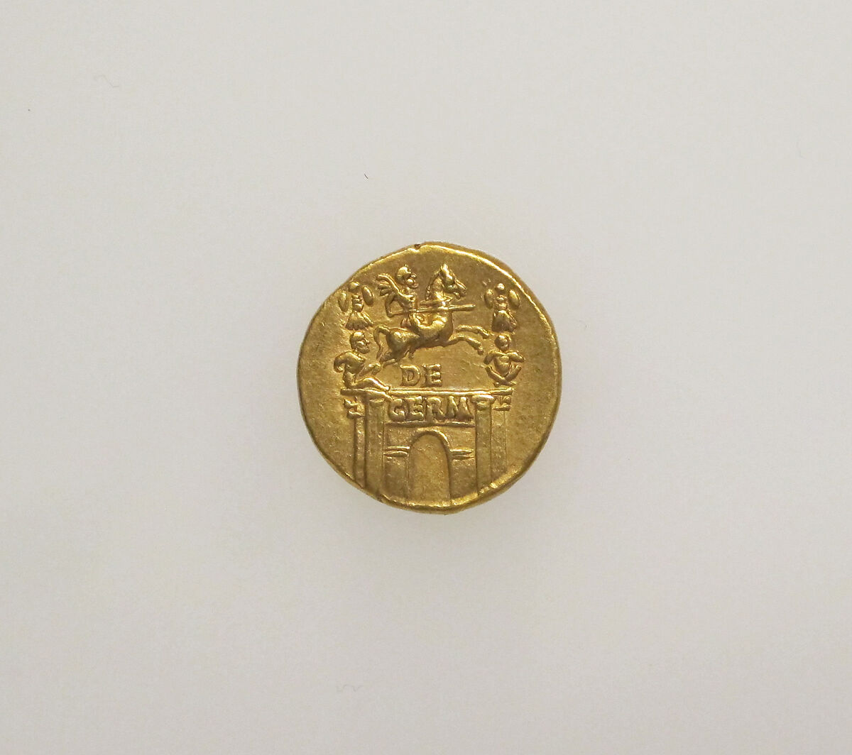 Gold aureus of Claudius, Gold, Roman