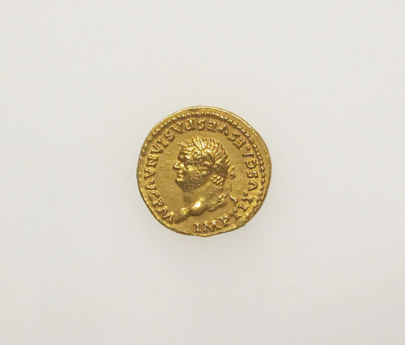 Gold aureus of Titus