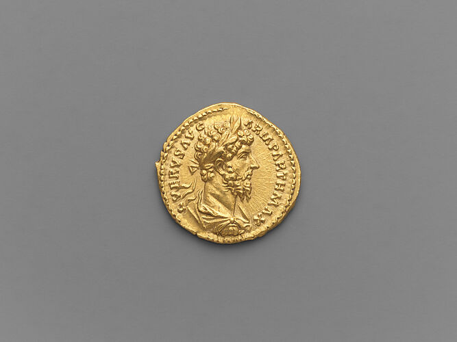 Gold aureus of Lucius Verus