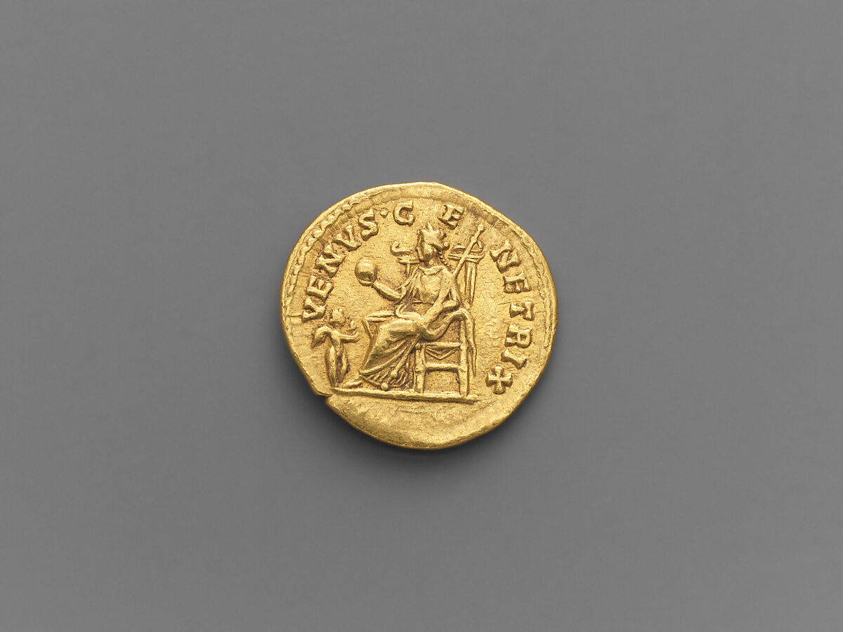 Gold aureus of Septimius Severus, Gold, Roman