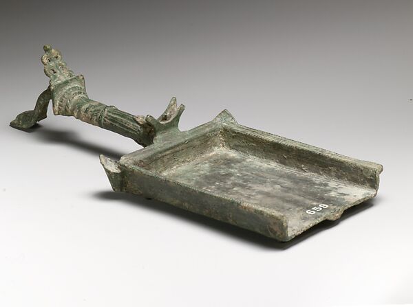 Bronze batillum (incense shovel)