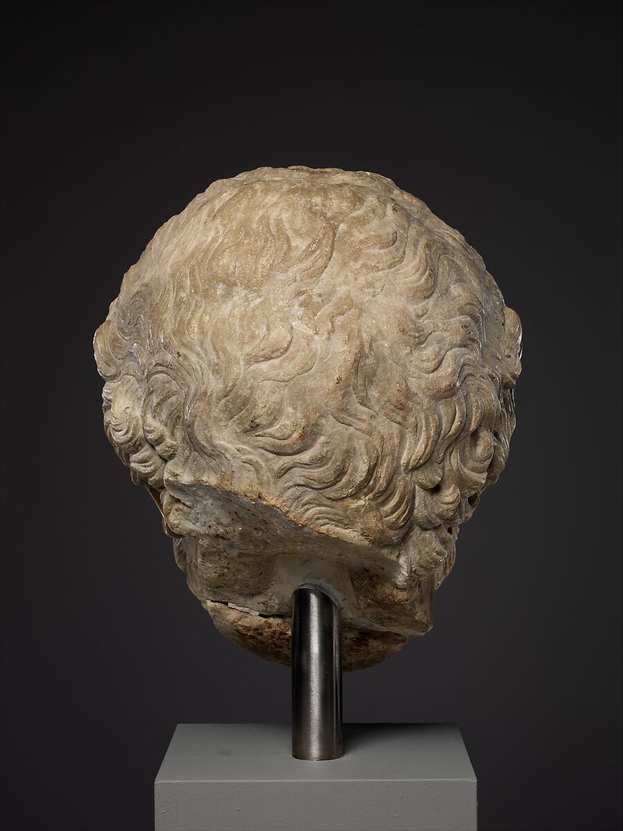 Marble portrait bust of Antoninus Pius, Marble, Roman