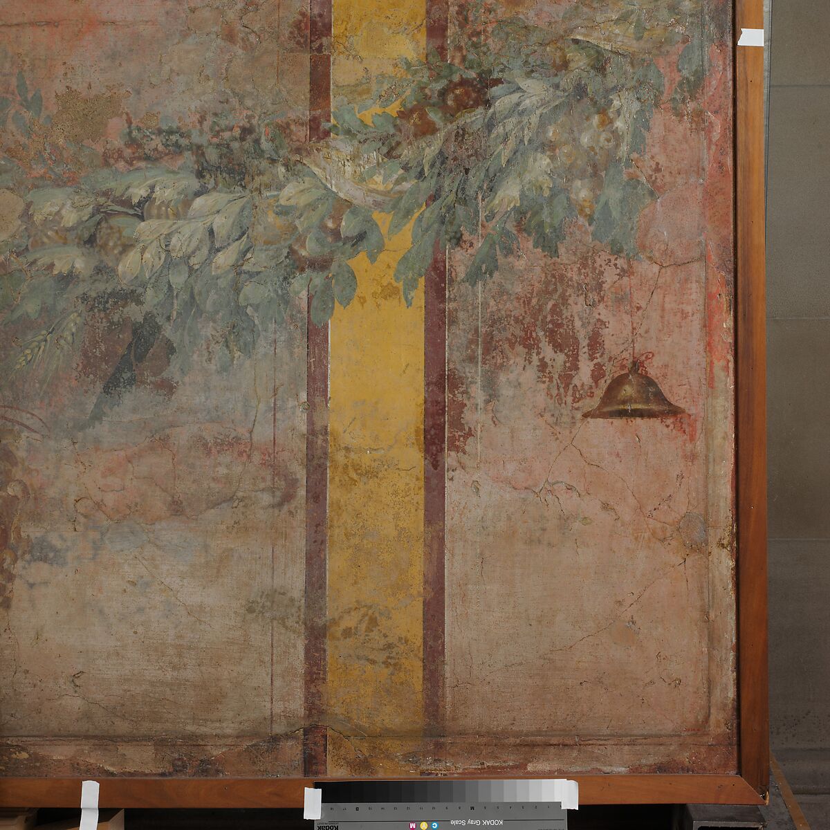 Wall painting from the west wall of Room L of the Villa of P. Fannius Synistor at Boscoreale, Fresco, Roman