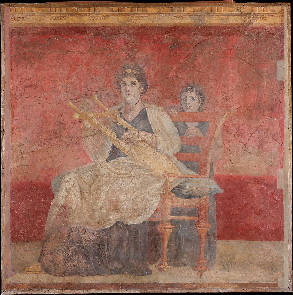 Wall painting from Room H of the Villa of P. Fannius Synistor at Boscoreale