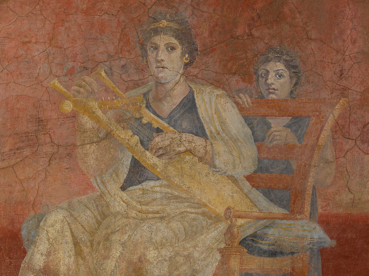 Wall painting from Room H of the Villa of P. Fannius Synistor at Boscoreale, Fresco, Roman