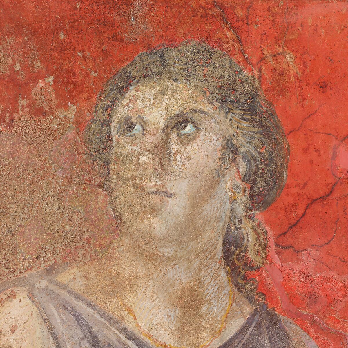 Wall painting from Room H of the Villa of P. Fannius Synistor at Boscoreale, Fresco, Roman