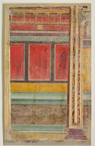 Wall painting from Room F of the Villa of P. Fannius Synistor at Boscoreale