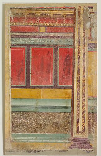 Wall painting from Room F of the Villa of P. Fannius Synistor at Boscoreale