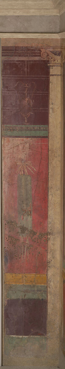 Cubiculum (bedroom) from the Villa of P. Fannius Synistor at Boscoreale, Fresco, Roman