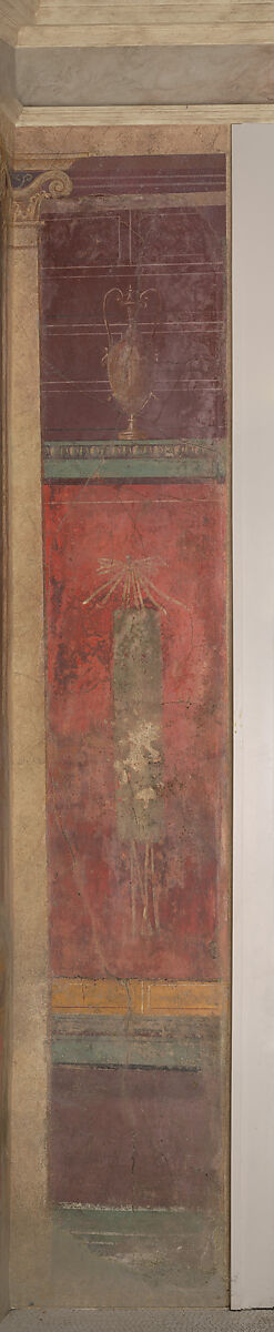 Cubiculum (bedroom) from the Villa of P. Fannius Synistor at Boscoreale, Fresco, Roman