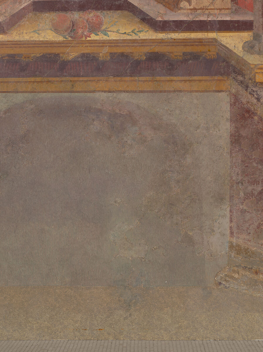 Cubiculum (bedroom) from the Villa of P. Fannius Synistor at Boscoreale, Fresco, Roman