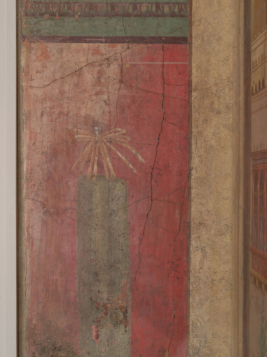 Cubiculum (bedroom) from the Villa of P. Fannius Synistor at Boscoreale, Fresco, Roman