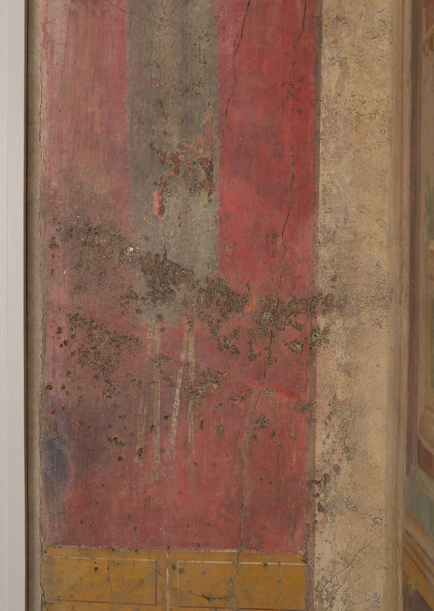 Cubiculum (bedroom) from the Villa of P. Fannius Synistor at Boscoreale, Fresco, Roman