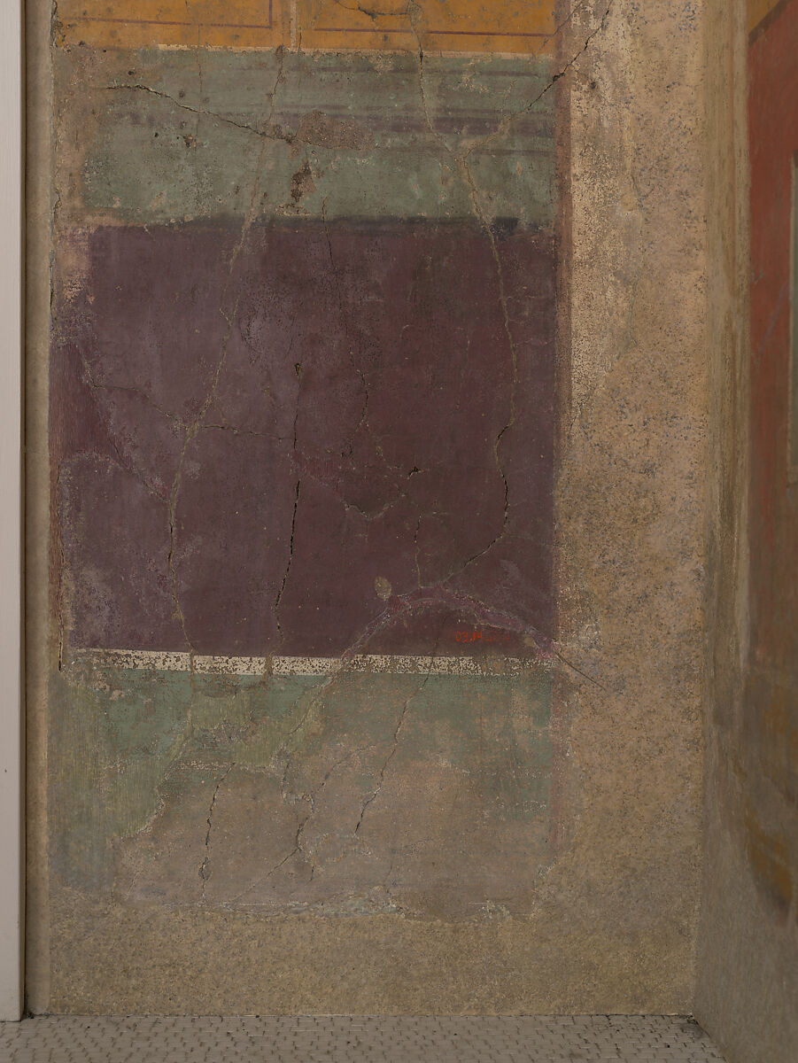 Cubiculum (bedroom) from the Villa of P. Fannius Synistor at Boscoreale, Fresco, Roman