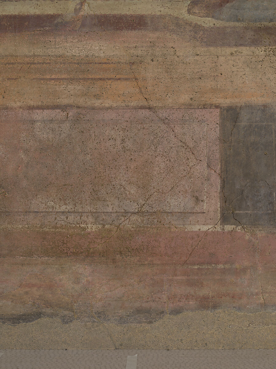 Cubiculum (bedroom) from the Villa of P. Fannius Synistor at Boscoreale, Fresco, Roman