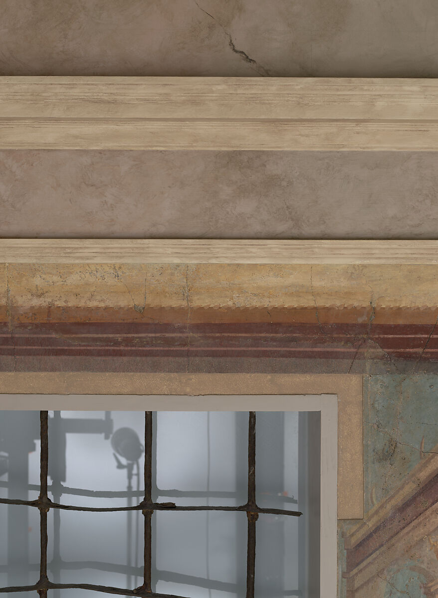 Cubiculum (bedroom) from the Villa of P. Fannius Synistor at Boscoreale, Fresco, Roman