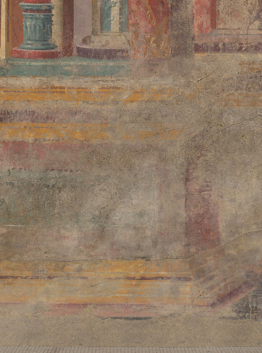 Cubiculum (bedroom) from the Villa of P. Fannius Synistor at Boscoreale, Fresco, Roman