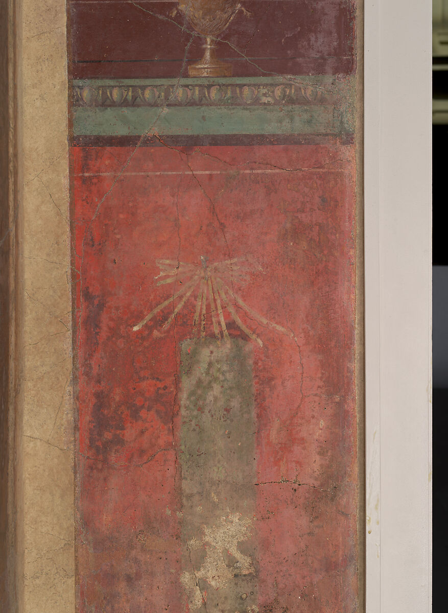 Cubiculum (bedroom) from the Villa of P. Fannius Synistor at Boscoreale, Fresco, Roman