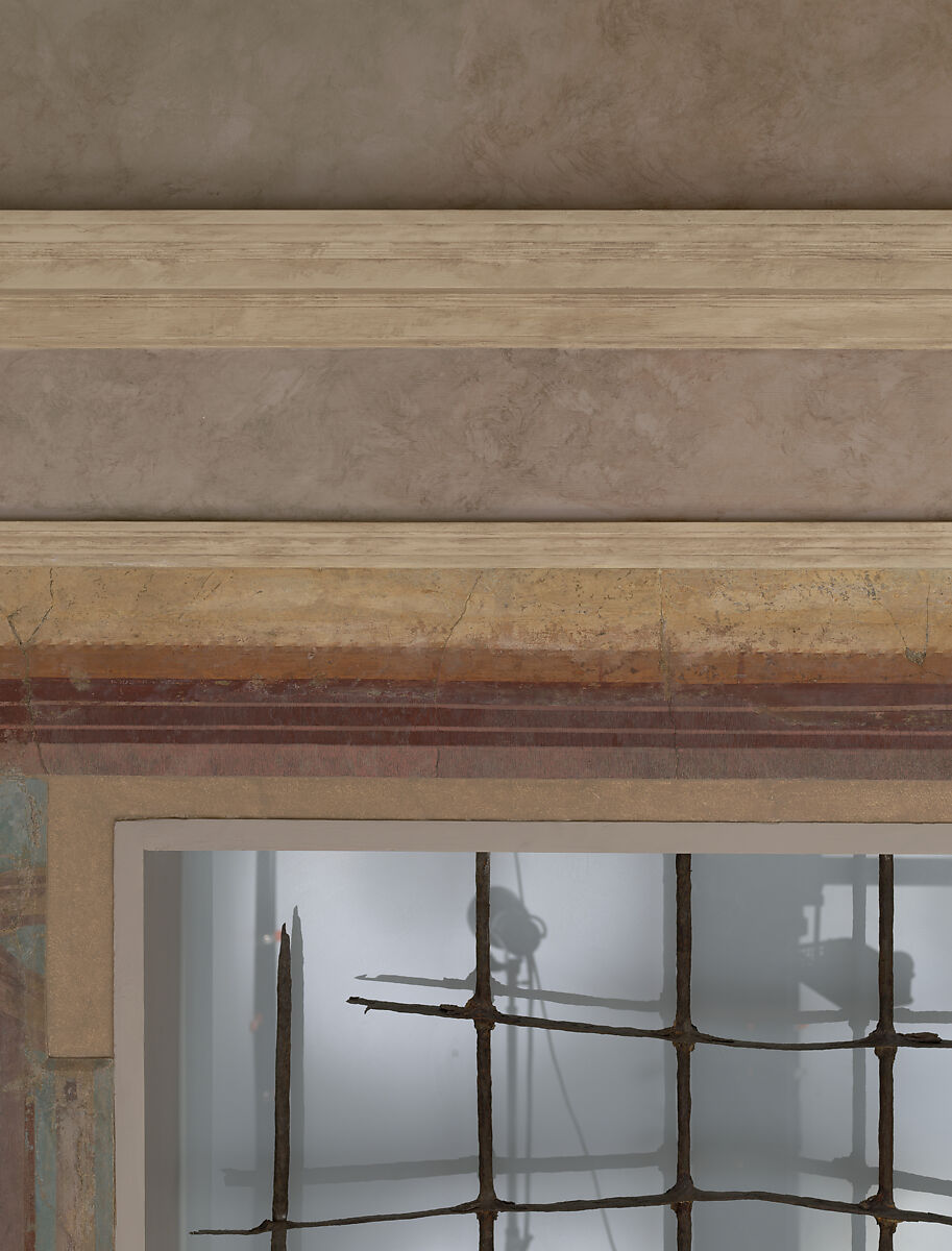 Cubiculum (bedroom) from the Villa of P. Fannius Synistor at Boscoreale, Fresco, Roman