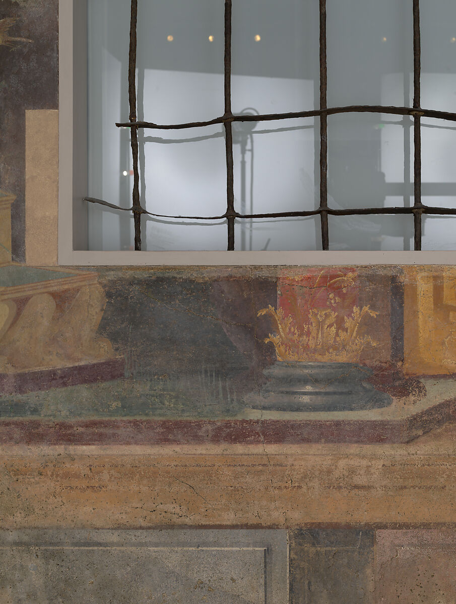 Cubiculum (bedroom) from the Villa of P. Fannius Synistor at Boscoreale, Fresco, Roman
