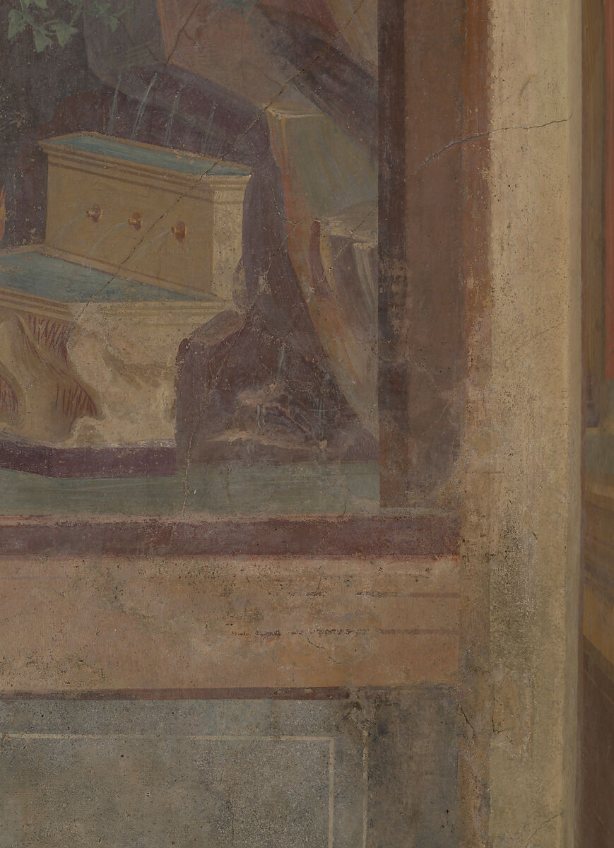 Cubiculum (bedroom) from the Villa of P. Fannius Synistor at Boscoreale, Fresco, Roman