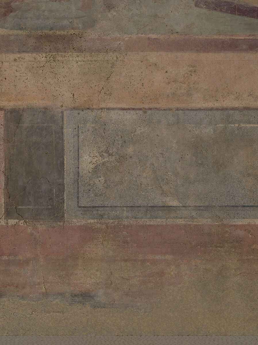 Cubiculum (bedroom) from the Villa of P. Fannius Synistor at Boscoreale, Fresco, Roman