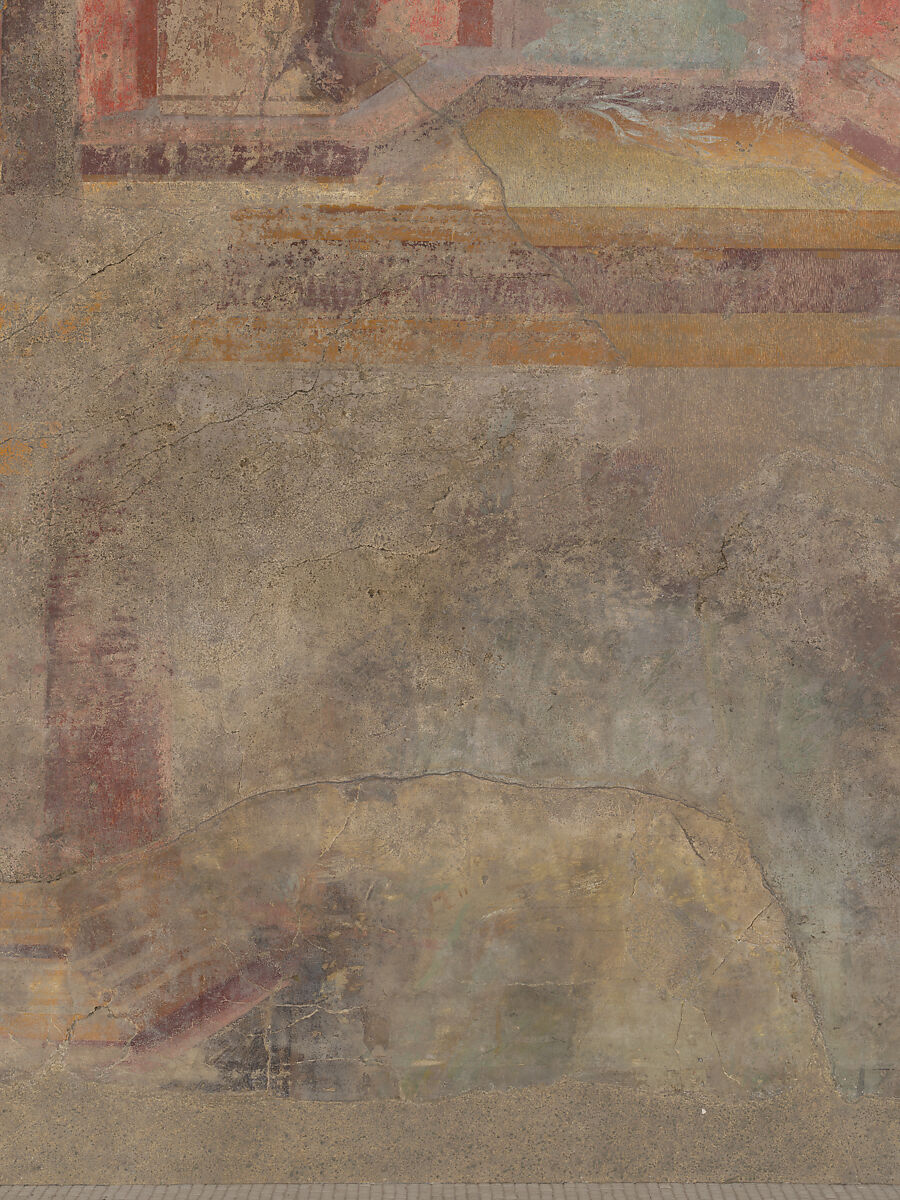 Cubiculum (bedroom) from the Villa of P. Fannius Synistor at Boscoreale, Fresco, Roman