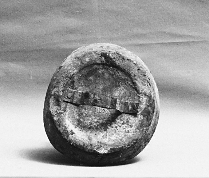 Bronze lid, Bronze, Etruscan