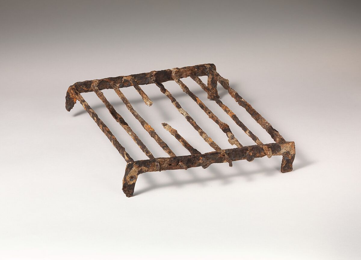 Iron fire-grate, Iron, Etruscan 