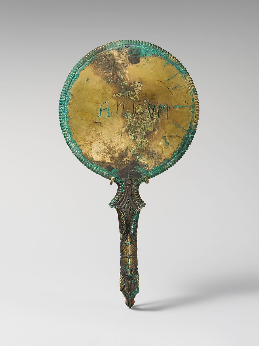 Bronze mirror, Bronze, Etruscan