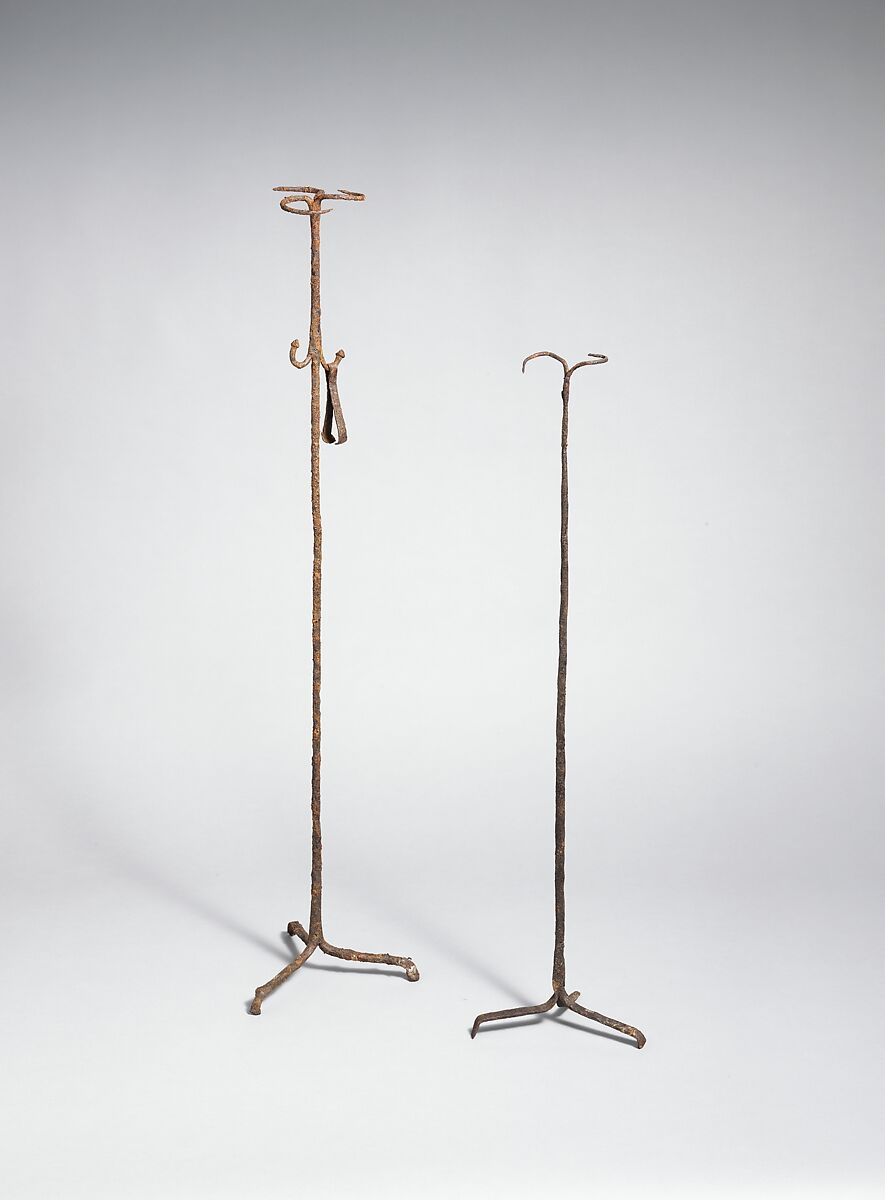 Iron candelabrum, Bronze and iron, Etruscan 