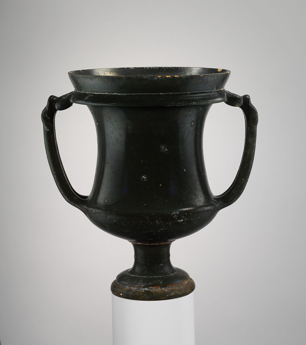 Terracotta kantharos (drinking cup), Attributed to the Group of Vatican G.116, Terracotta, Etruscan 