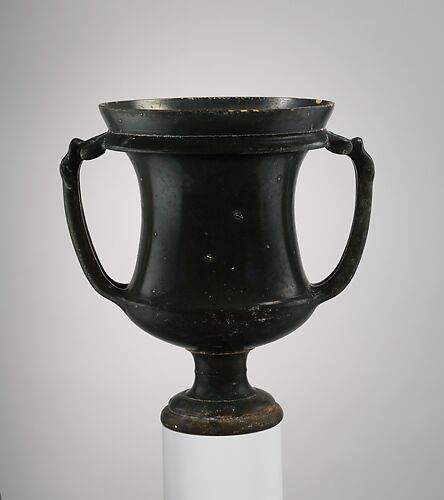 Terracotta kantharos (drinking cup)