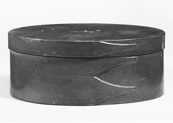 Oval Box, United Society of Believers in Christ’s Second Appearing (“Shakers”) (American, active ca. 1750–present), Wood; Maple, pine, American, Shaker