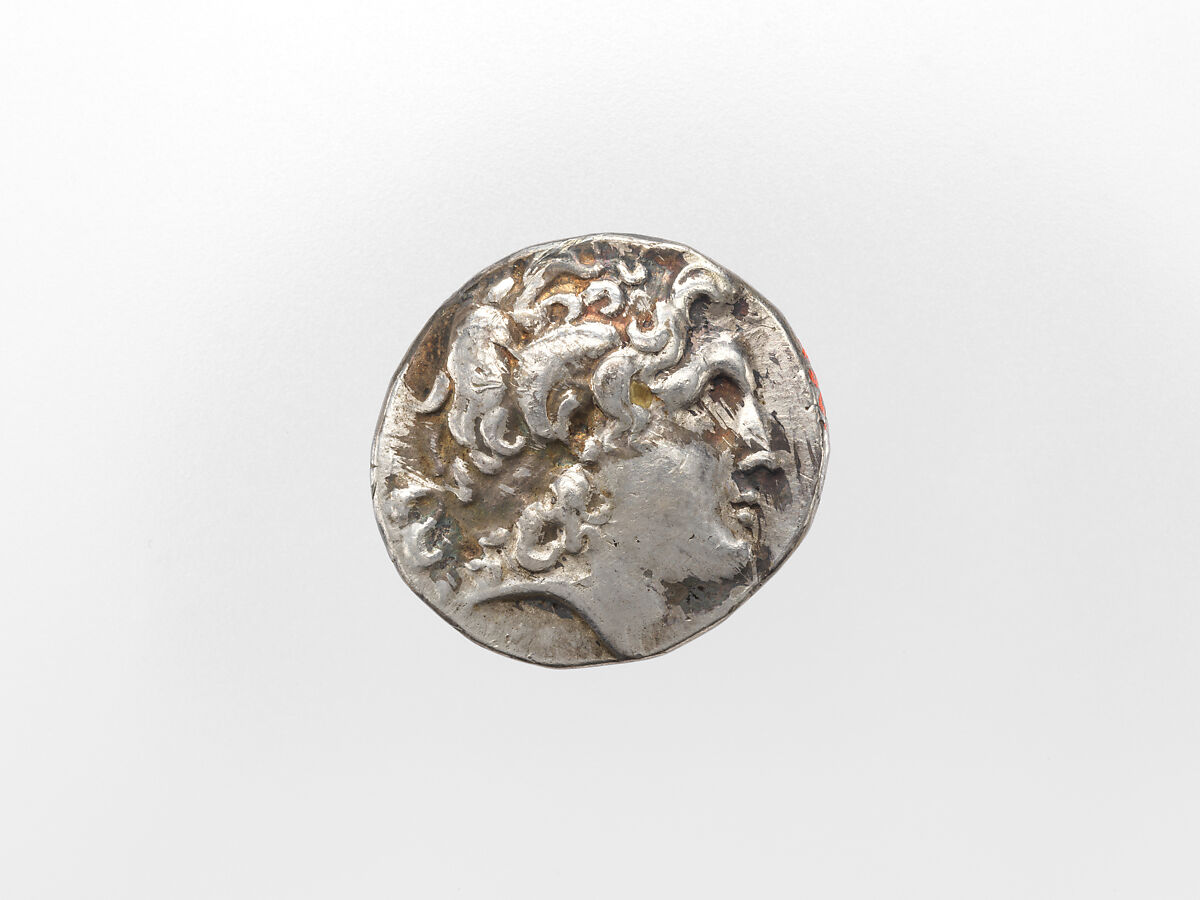 Silver tetradrachm of Lysimachos, Silver, Greek, Macedonian 