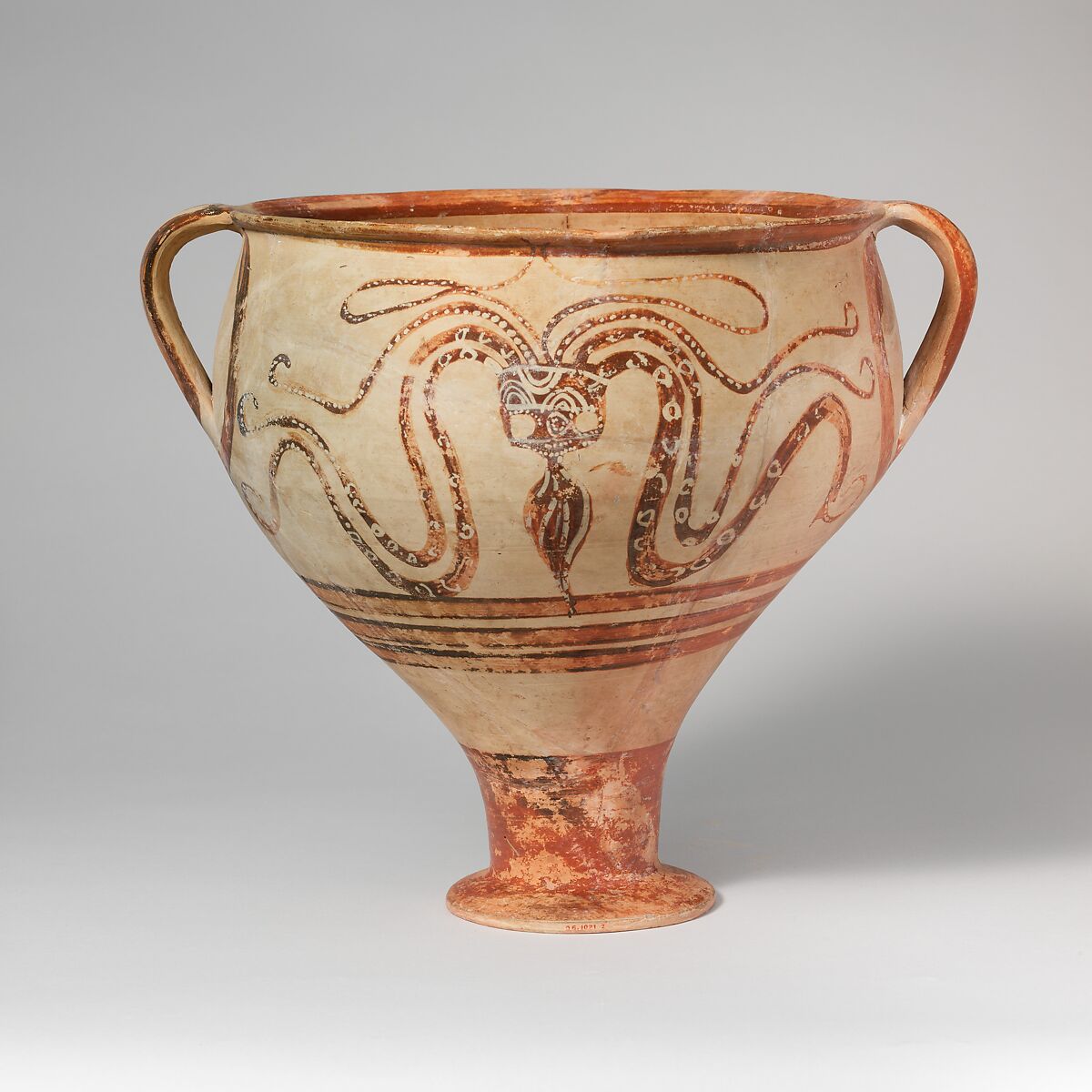 Terracotta krater, Terracotta, Mycenaean 