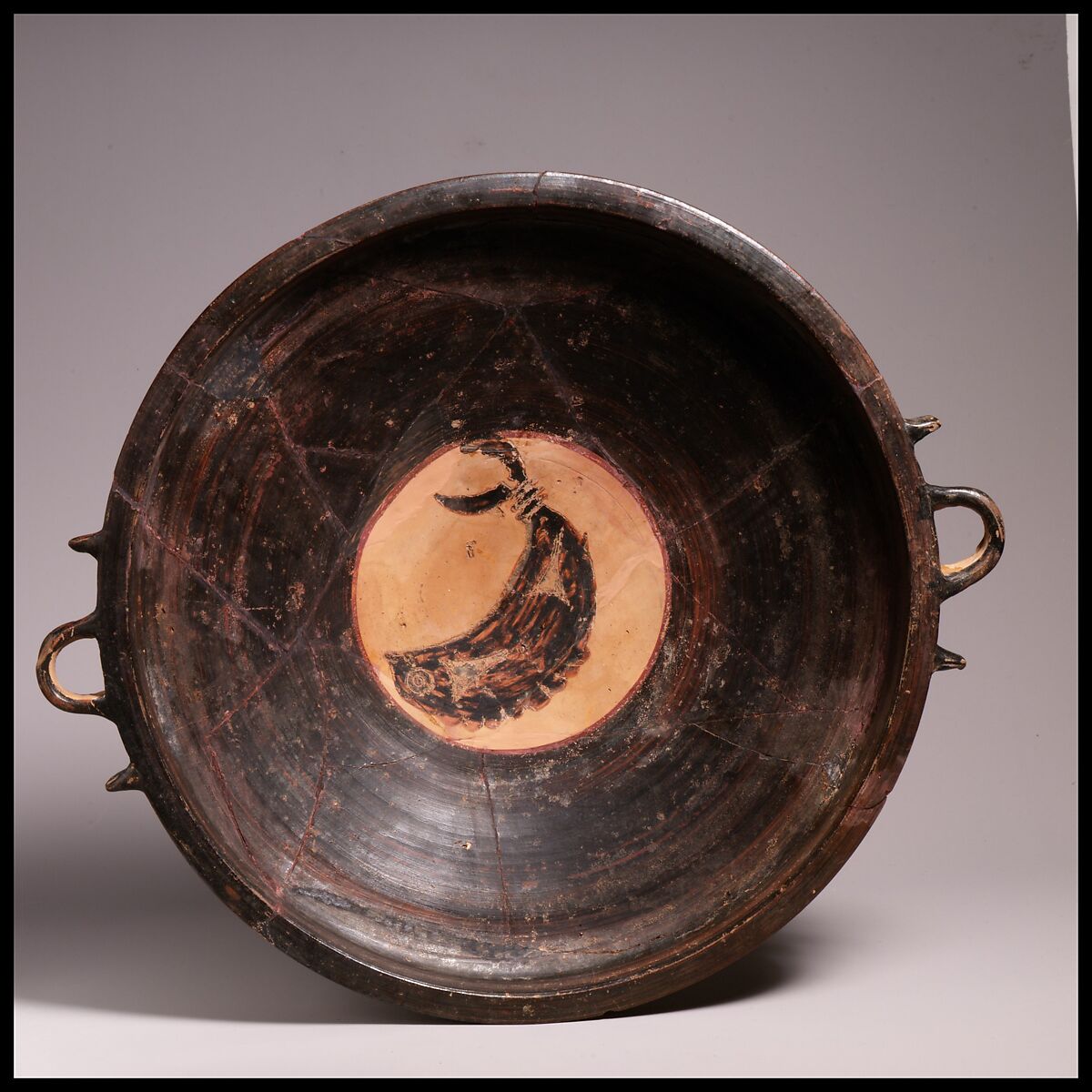 Terracotta lekane (dish), Terracotta, Greek, Boeotian